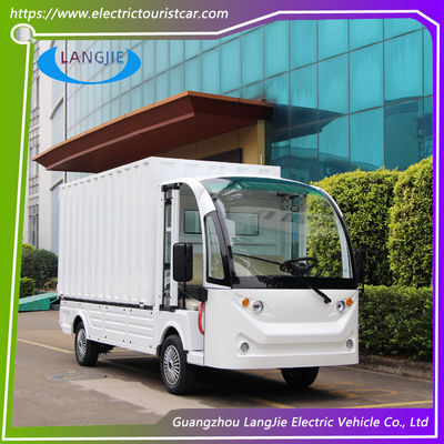 2 posti carrello merci 72V 7.5KW AC Motore elettrico carrelli bagagli Cargo Box per il parco fabbrica