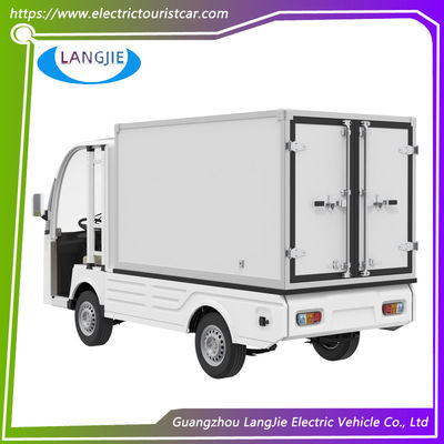 2 posti Carro da bagaglio elettrico Motore a corrente alternata per hotel Spugna da 48v/5kw Con sedili in pelle artificiale