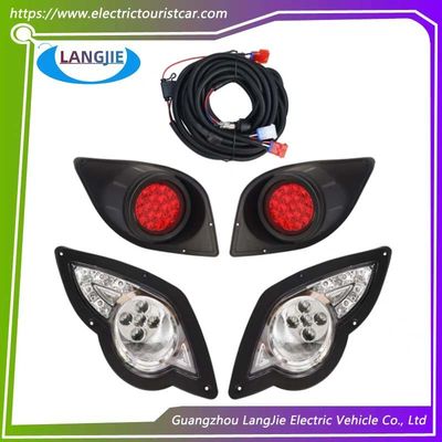 Yamaha G29 Driver Electric Golf Cart LED Far e Proiettori Retrovisori Accessori