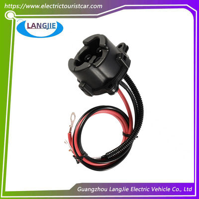Carro da golf presa elettrica a corrente continua 48V Yamaha Cavo di carica circolare nero presa