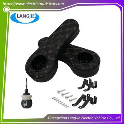 Club Car Golf Car Diamond Armrest Set Sedile posteriore con portatazze