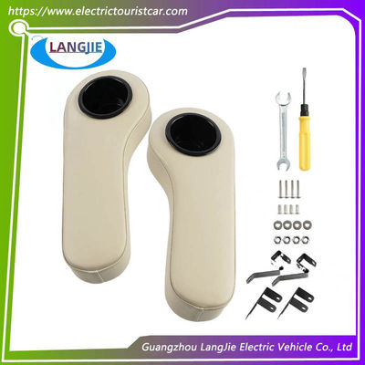 Club Car Golf Car Beige Armrest Set di sedile posteriore