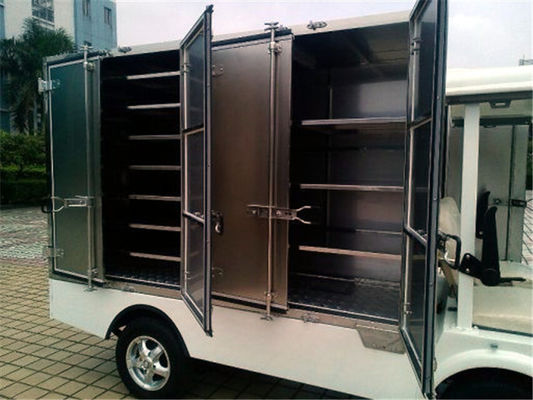 72V Camionetto per bagagli elettrico conveniente e sicuro per l'hotel e il trasporto di merci e passeggeri
