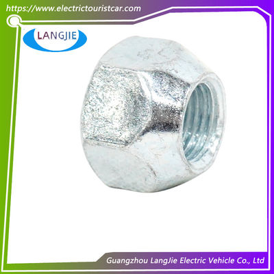 Golf Car Cone Lug Nut Zinc Plated Pneumatic Lugs Ruota Noci Open End Acorn Lug Noci 1/2 pollice