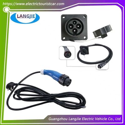 Accessori elettrici per carrelli da golf EXCAR Cavo di ricarica e presa di ricarica