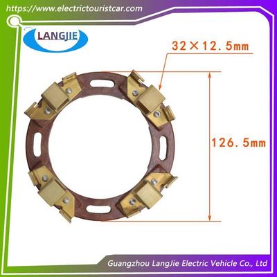 Veicoli elettrici a quattro ruote per turismo e pattuglia LVTONG Motor Carbon Brush Holder Assemblaggio Componenti