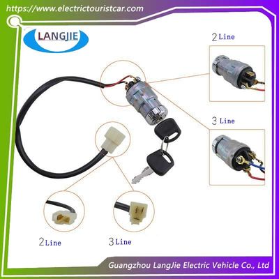 Un buon prezzo. Segnalatore di accensione a 2 fili per auto elettrica turistica LVTONG Golf Cart Accessori a 3 fili in linea