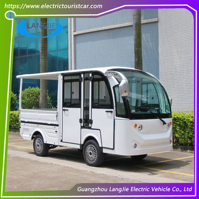Un buon prezzo. Autobus turistico elettrico da 5 posti 48v autocarro elettrico con scatola di carico per resort in linea
