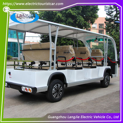 Un buon prezzo. Autobus elettrico a 11 posti 72V 7.55KW con batteria a secco e piccolo vano per hotel in linea