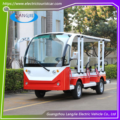 Piccolo bus di navetta elettrico con il tetto & il parabrezza per il grande campo da giuoco dei parchi