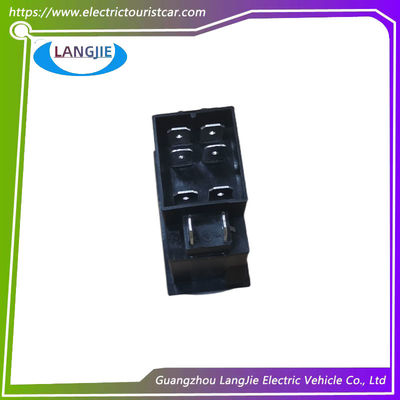 D R Componente di interruttore di stampa nera per carrello da golf Marshell