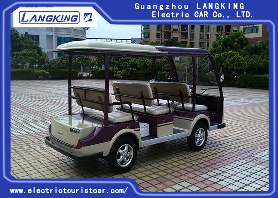 automobile elettrica a pile di 48V 8 Seater, carretti elettrici legali della via comodi
