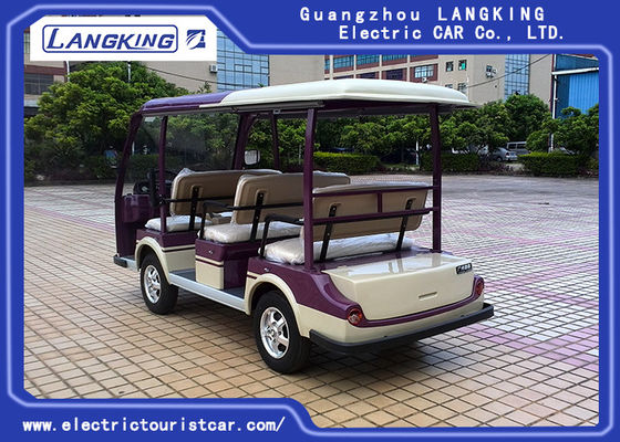 automobile elettrica a pile di 48V 8 Seater, carretti elettrici legali della via comodi