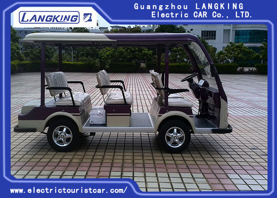 automobile elettrica a pile di 48V 8 Seater, carretti elettrici legali della via comodi