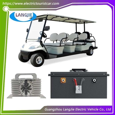 Batteria al litio ferro fosfato da 51,2 V 105 Ah per golf cart