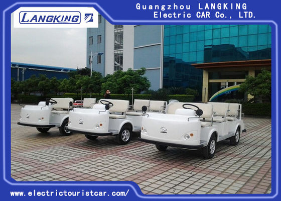 Automobile elettrica dell'ambulanza dell'aeroporto, letto dell'automobile elettrica una di 4 Seater senza tetto