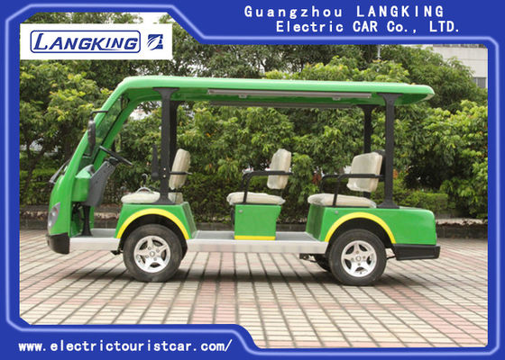 8 abilità rampicante del bus di giro dell'automobile turistica elettrica verde di Seater mini 18%