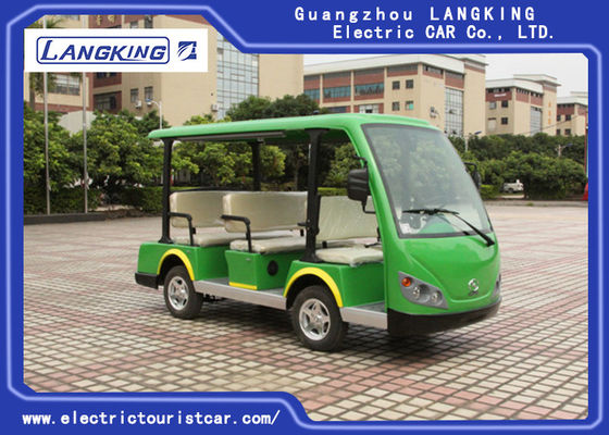 8 abilità rampicante del bus di giro dell'automobile turistica elettrica verde di Seater mini 18%