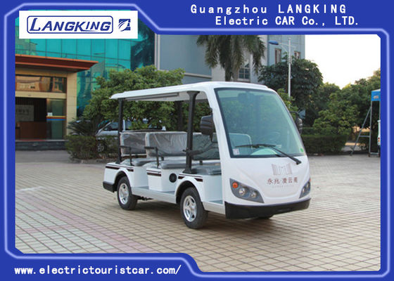 4KW abilità rampicante elettrica di modello del bus di navetta del motore 48V otto Seater Y083A 18% facendo uso dell'hotel/università /park