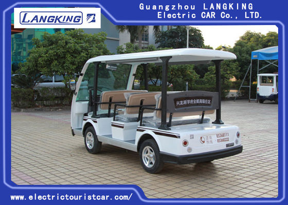 4KW abilità rampicante elettrica di modello del bus di navetta del motore 48V otto Seater Y083A 18% facendo uso dell'hotel/università /park