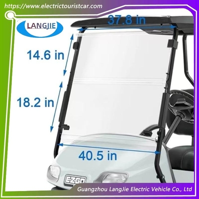 Un buon prezzo. Parabrezza anteriore trasparente per golf cart Ezgo Txt di alta qualità in linea