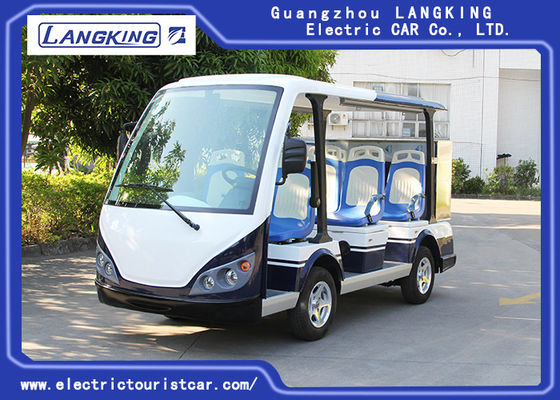 8 automobili elettriche di Seater, bus di giro della batteria a secco di 48V 5KW Y083A con la piccola scatola per l'hotel