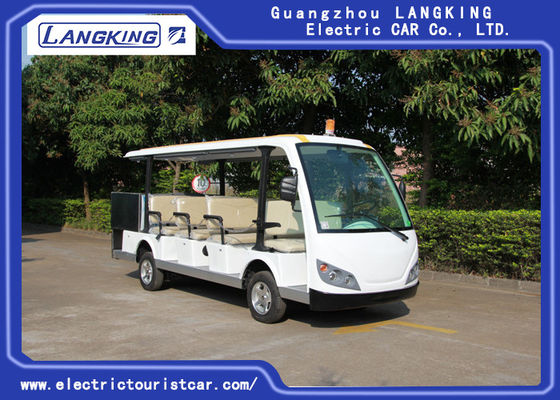 Bus facente un giro turistico elettrico di 14 Seater, auto-navetta elettrica 72v con la recinzione del contenitore di carico