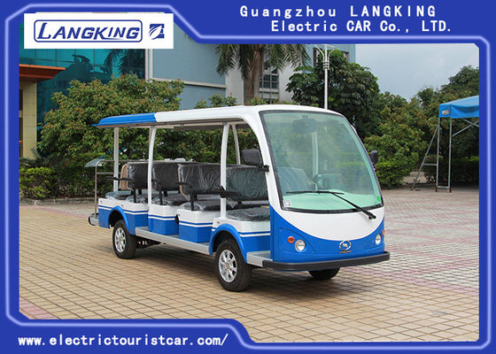 Un buon prezzo. veicoli di navetta elettrici dei sedili 72V 14 per il multi sedile posteriore del passeggero 28km/H Max. Speed con la tenda in linea