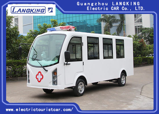 L'ambulanza elettrica su misura 8 del carretto di golf di colore mette + 1 motore a corrente alternata a sedere Del letto 72V /7.5KW