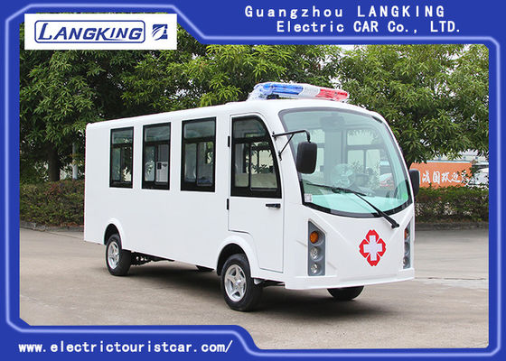 L'ambulanza elettrica su misura 8 del carretto di golf di colore mette + 1 motore a corrente alternata a sedere Del letto 72V /7.5KW
