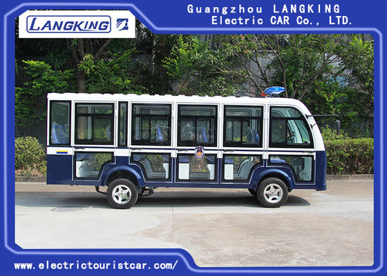 Mini motore a corrente alternata Facente un giro turistico elettrico chiuso dell'automobile 72V con 14 Seaters Toplight/batteria a secco