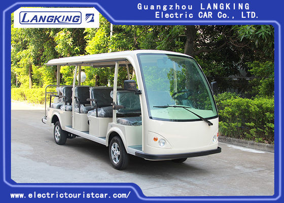 Un buon prezzo. Mini bus di navetta elettrico facente un giro turistico elettrico a bassa velocità dell'automobile/14 sedili di 72V 5.5KW in linea