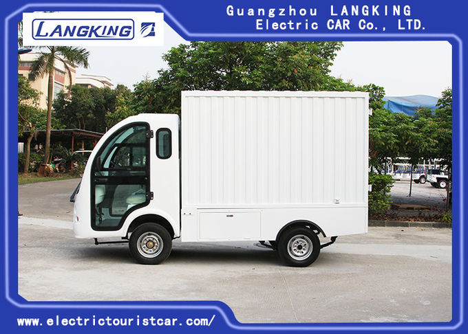 2 Seater Electric Cargo Van For Goods che carica e che scarica 900kg/automobile di trasporto elettrica 0