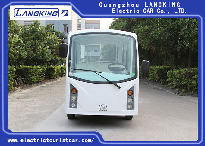 L'automobile elettrica a bassa velocità dell'ambulanza di 48V 5KW/mini 4+1 inserisce il bus di navetta elettrico dei sedili 0