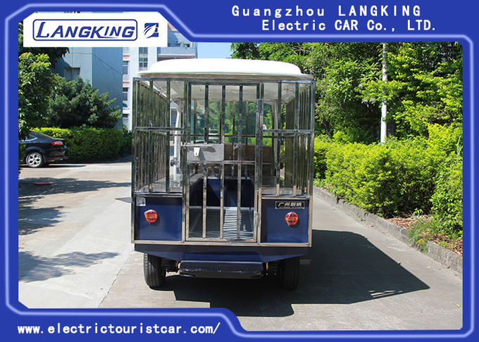 piccolo carretto turistico elettrico dei bagagli dell'aeroporto dell'automobile 900KG con il certificato del CE con luce superiore/tetto 0